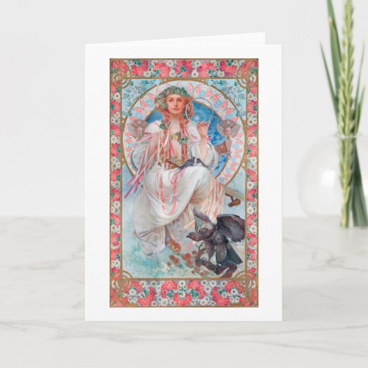 Slavia, Mucha Kaart (Voorkant)