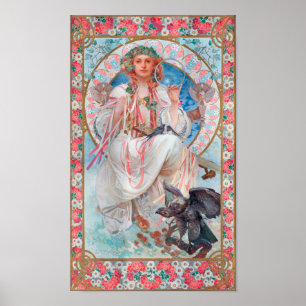 Slavia, Mucha Poster