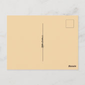 Slavisch papaverzaad rolrecept | BRIEFKAART (Achterkant)