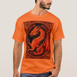 Slavische draak t-shirt