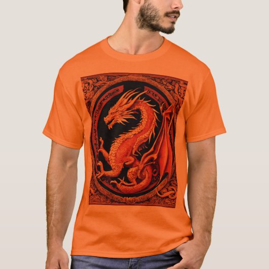Slavische draak t-shirt (Voorkant)