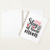 Slay at Home Maman organisateur de planificateur m (Devant avec enveloppe)