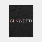 Slay-dhd Funny Design Fleece Deken (Voorkant)