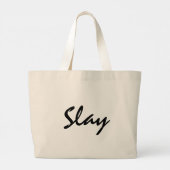 Slay Modern Trendy Grote Tote Bag (Achterkant)