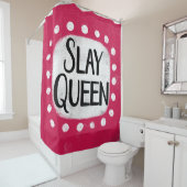 Slay Queen Douchegordijn (In situ)