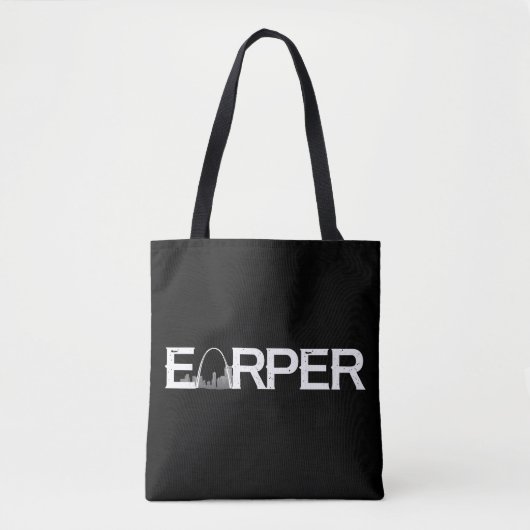 Slearper Canvas tas - zwart (Voorkant)