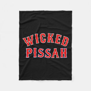 Slecht Ah Er Boston New England Southie _1  Fleece Deken