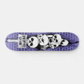 Slecht Bot Schaats Skateboard (Horizontaal)