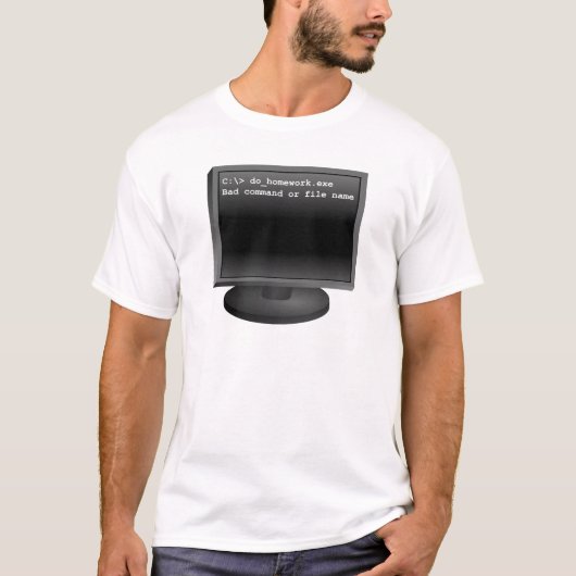 Slecht commando t-shirt (Voorkant)