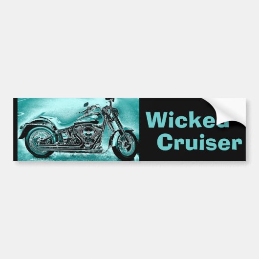 slecht Cruiser Bumpersticker (Voorkant)
