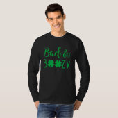 Slecht en Boozy Shirt grappig Drink Patrick's Day (Voorkant volledig)