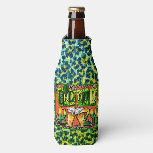 Slecht en Dronken Flesjeskoeler (Fles Voorkant)