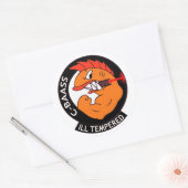 Slecht gehard C-BASS Ronde Sticker (Envelop)