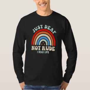 Slecht Horend Dove Gebarentaal Slechts Dove  T-shirt