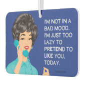 Slecht humeur! - Grappig Luchtverfrisser (Links)