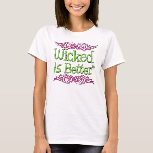 Slecht is beter t-shirt (Voorkant)
