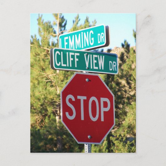 Slecht Lemming-Briefkaart Briefkaart (Voorkant)