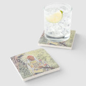 Slecht Man Stenen Onderzetter (Zijkant)