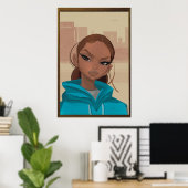 Slecht Meisje Poster (Thuiskantoor)