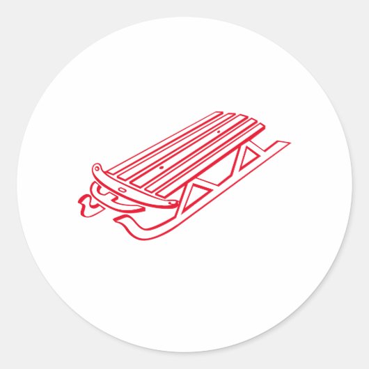 Slecht Ronde Sticker (Voorkant)