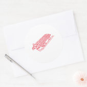 Slecht Ronde Sticker (Envelop)