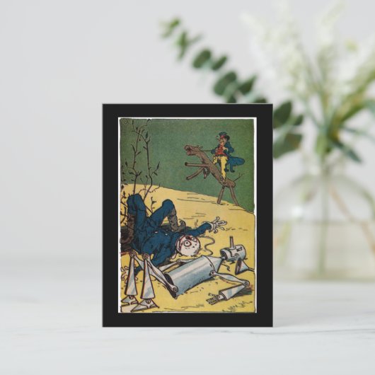 Slecht Scarecrow en TinMan Briefkaart (Staand voorkant)