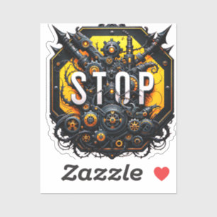 Slecht stopteken sticker