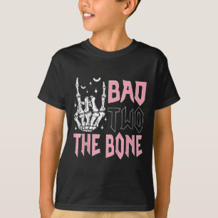 Slecht tot op het Bot Versiering Feestje 2 Jaar Ou T-shirt