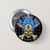 Slecht voor de botte ronde button 5,7 cm (Voorkant /achterkant)