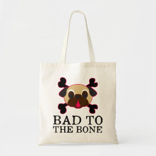 Slecht voor de botten van de bottenkop tote bag