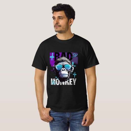 Slechte aap | T-Shirt (Voorkant volledig)
