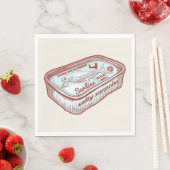 Slechte adem grappig Sardines blik Servet (Insitu)
