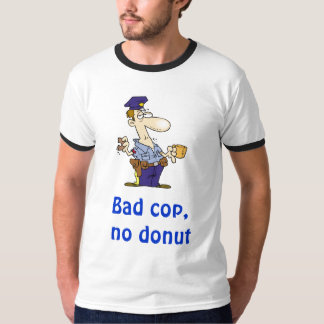 Slechte agent, geen donut t-shirt