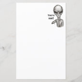 Slechte Alien, jij bent de volgende! (Achterkant)