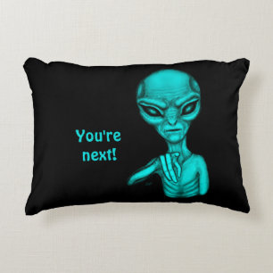 Slechte Alien, jij bent de volgende! Accent Kussen