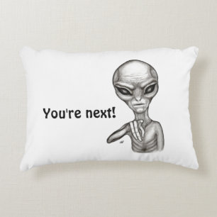 Slechte Alien, jij bent de volgende! Accent Kussen