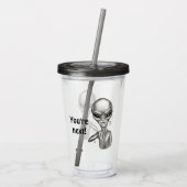 Slechte Alien, jij bent de volgende! Acryl Drinkbeker (Achterkant)