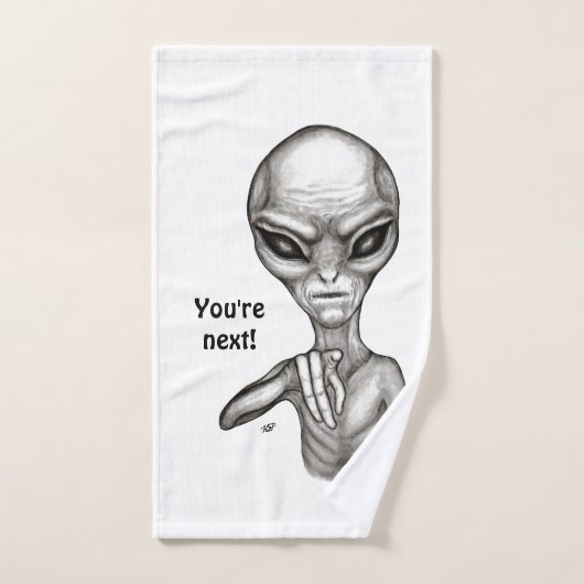 Slechte Alien, jij bent de volgende! Bad Handdoek (Handdoek)