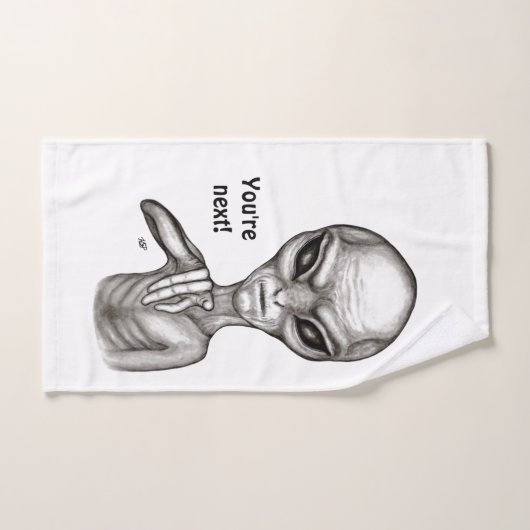 Slechte Alien, jij bent de volgende! Bad Handdoek (Handdoek)