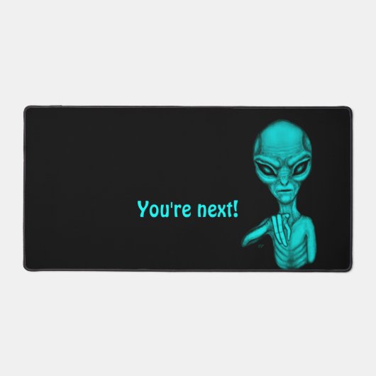Slechte Alien, jij bent de volgende! Bureaumat (Voorkant)