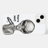 Slechte Alien, jij bent de volgende! Case-Mate iPhone Case (Achterkant (horizontaal))