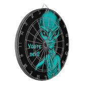 Slechte Alien, jij bent de volgende! Dartbord (Voorkant Links)