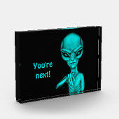 Slechte Alien, jij bent de volgende! Fotoblokken (Links)