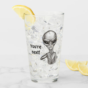 Slechte Alien, jij bent de volgende! Glas