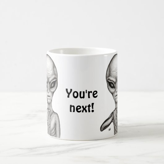 Slechte Alien, jij bent de volgende! Koffiemok (Center)