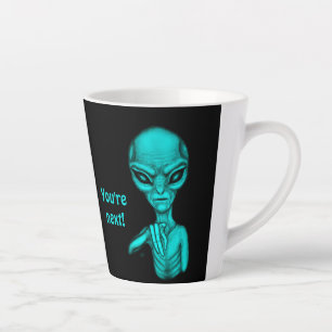 Slechte Alien, jij bent de volgende! Latte Mok