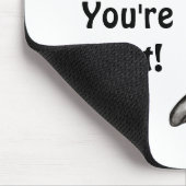 Slechte Alien, jij bent de volgende! Muismat (Hoek)