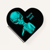 Slechte Alien, jij bent de volgende! Notitieboek (Voorkant)