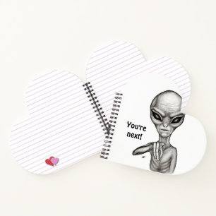 Slechte Alien, jij bent de volgende! Notitieboek