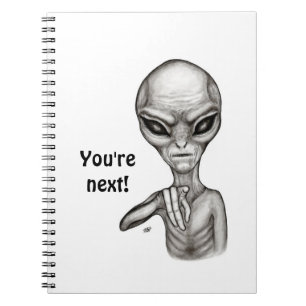 Slechte Alien, jij bent de volgende! Notitieboek